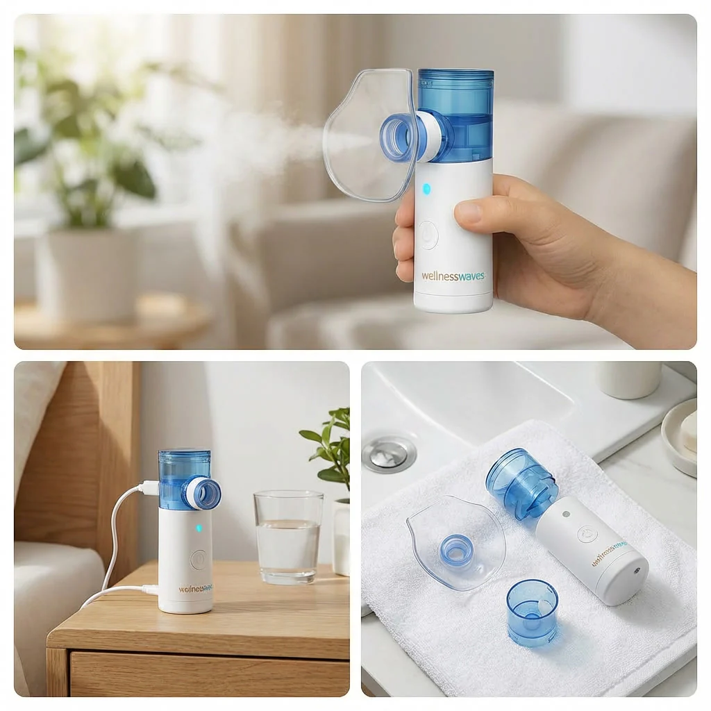 WellnessWaves Aerogya Veda Nebulizer - Image 3