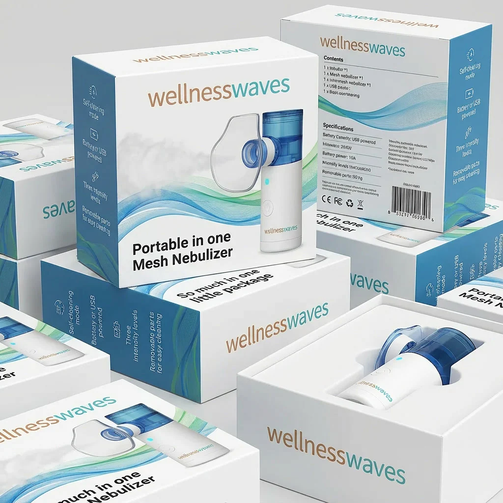 WellnessWaves Aerogya Veda Nebulizer - Image 6
